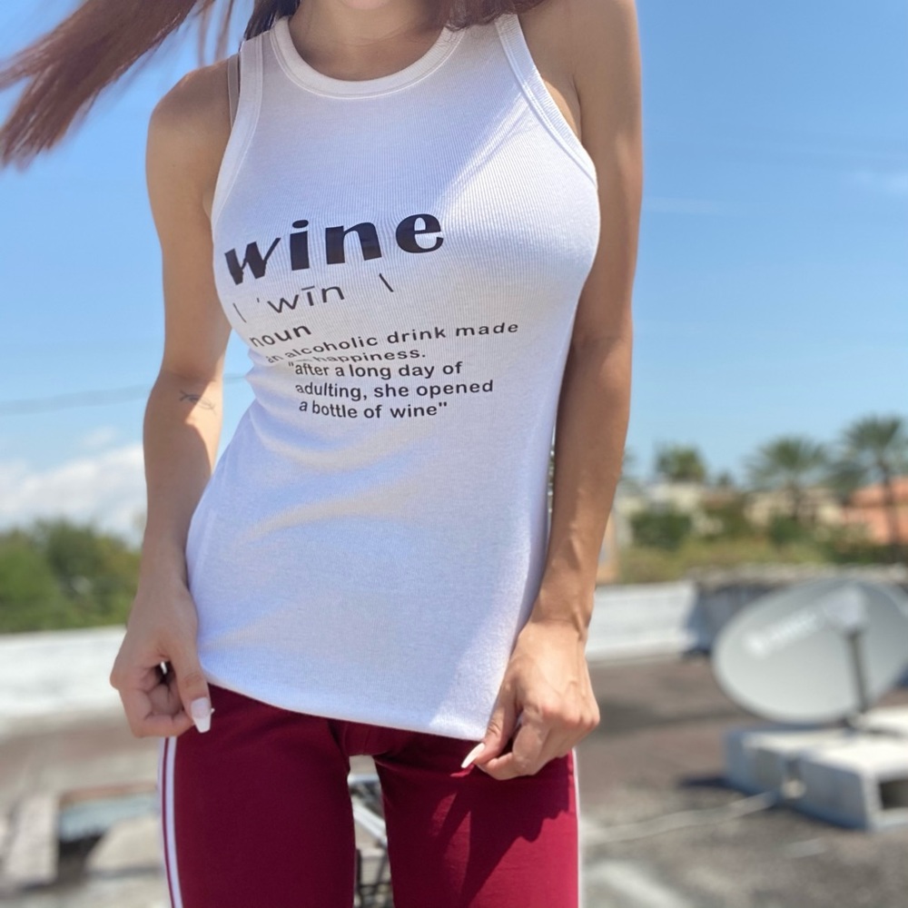 Plain Wine -tee
